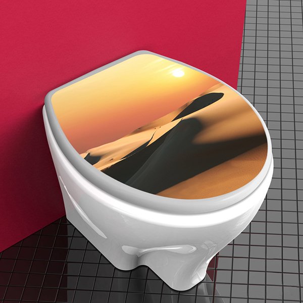 Wall Stickers: Top WC desert 1
