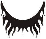 Car & Motorbike Stickers: Tribal Flames