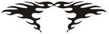 Car & Motorbike Stickers: Tribal Flames