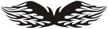 Car & Motorbike Stickers: Tribal Flames