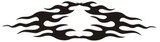 Car & Motorbike Stickers: Tribal Flames