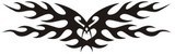 Car & Motorbike Stickers: Tribal Flames