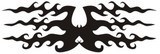 Car & Motorbike Stickers: Tribal Flames