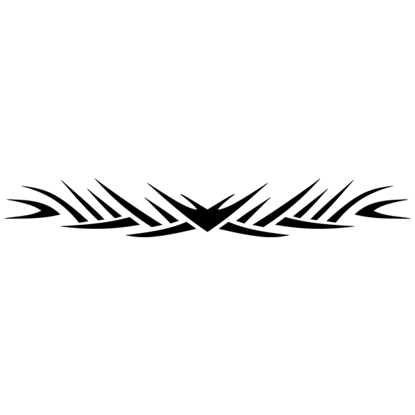 Car & Motorbike Stickers: Tribal Windshield Sunstrip 4