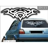 Car & Motorbike Stickers: Tribales parasol 38