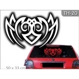 Car & Motorbike Stickers: Tribales parasol 30