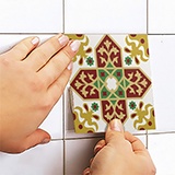 Wall Stickers: Kit 48 bathroom tile Classics 5