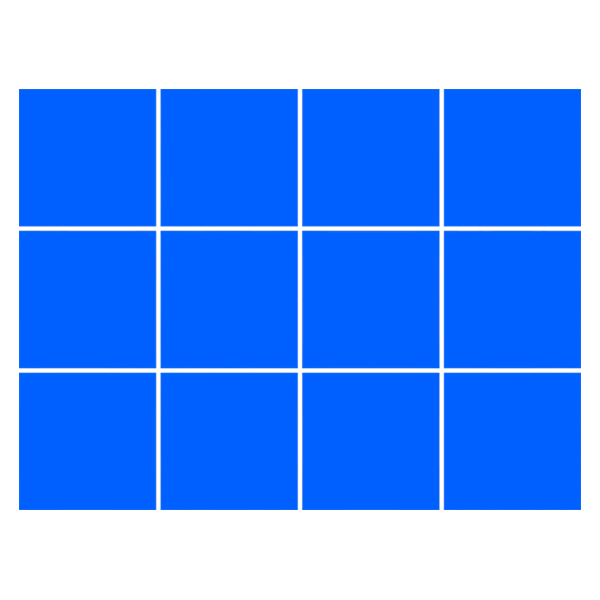 Wall Stickers: Kit 48 kitchen tile chequered