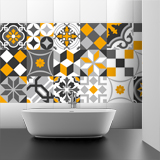 Wall Stickers: Kit 48 tile sheets ornamental 4