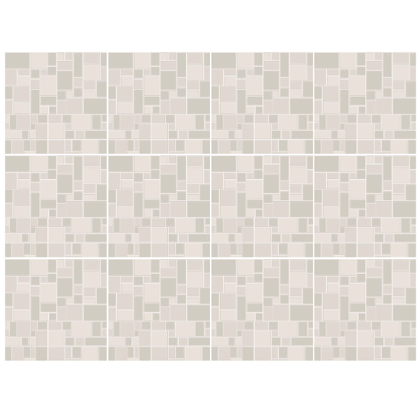Wall Stickers: Kit 48 Tile stone effect