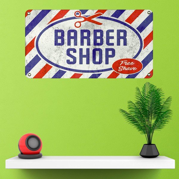 Wall Stickers: Barber Shop