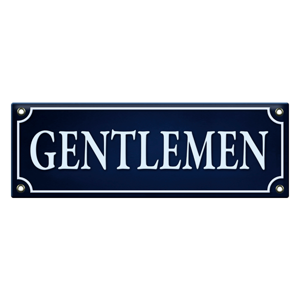 Wall Stickers: Gentlemen 0