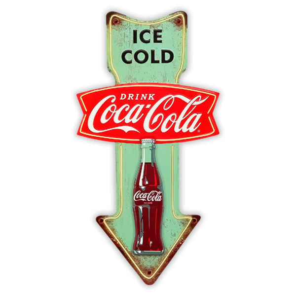 We Sell Coca-Cola Part of Every Day Ice Cold Wall Decal 24 x 15 Vintage Style 