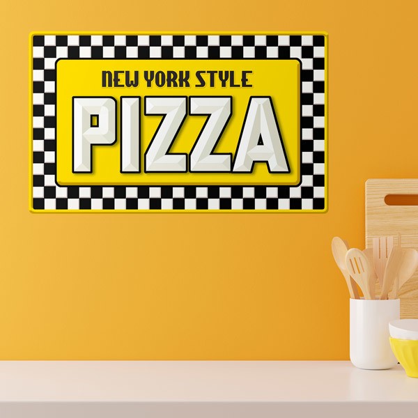 Wall Stickers: Pizza New York Style 1
