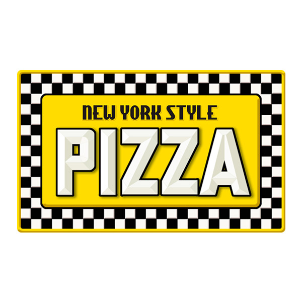 Wall Stickers: Pizza New York Style