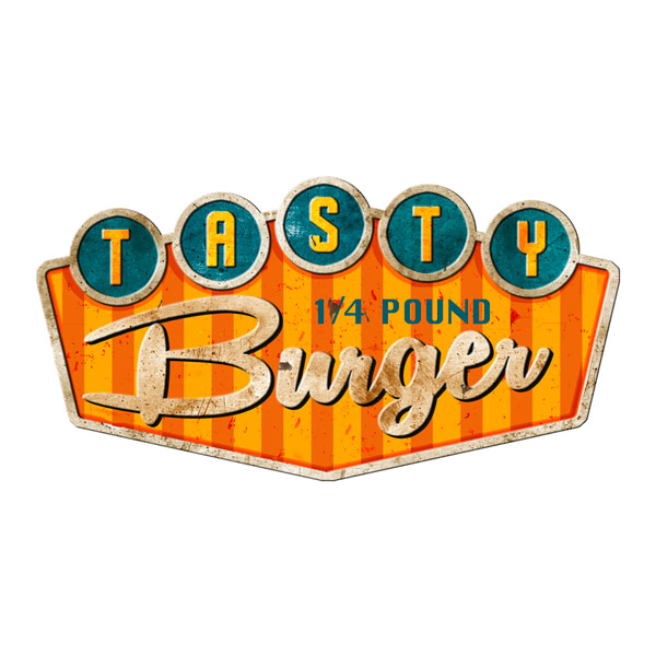 Wall Stickers: Tasty Burger