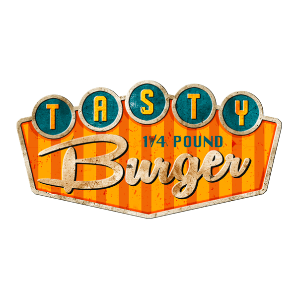 Wall Stickers: Tasty Burger