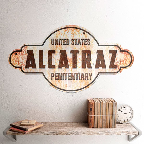 Wall Stickers: Alcatraz Penitentiary 1