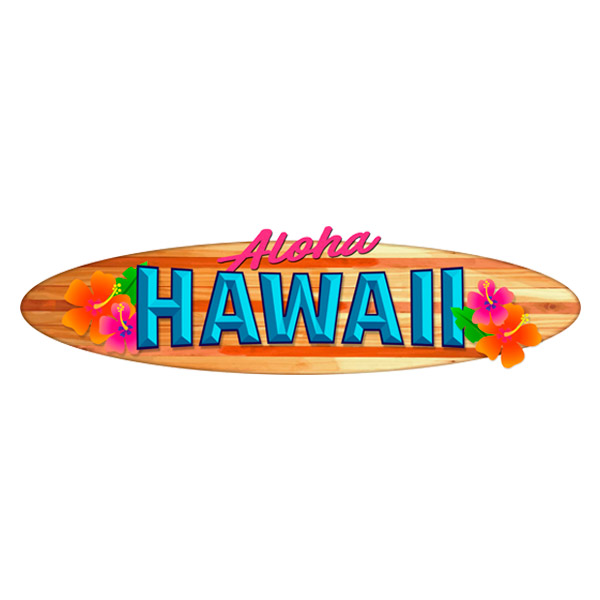 Plaque murale décorative Aloha Way of life - Beach lifestyle