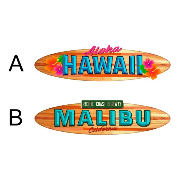 Wall Stickers: Aloha Hawaii