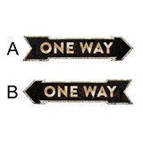 Wall Stickers: One Way 3