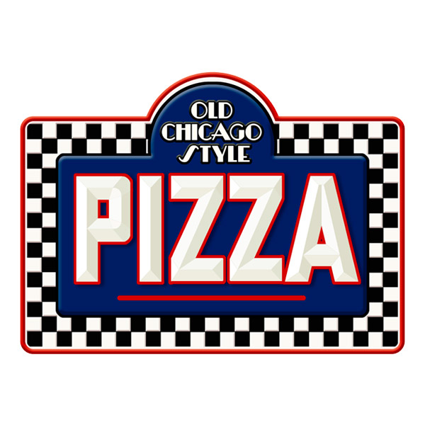 Wall Stickers: Old Chicago Style Pizza