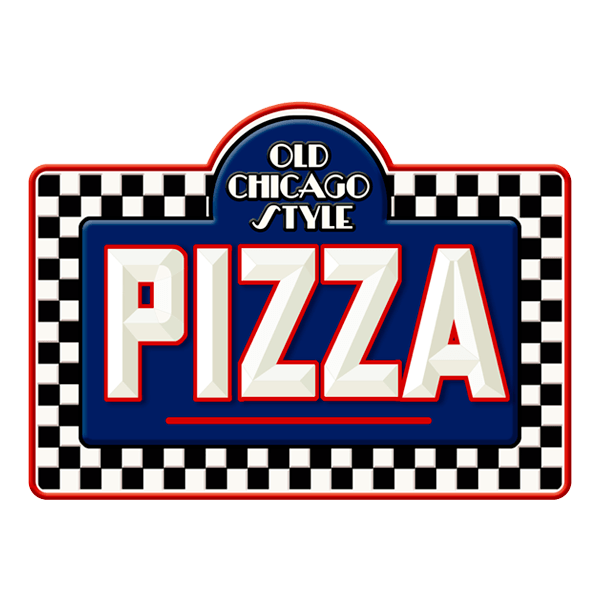 Wall Stickers: Old Chicago Style Pizza 0