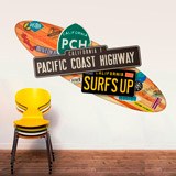 Wall Stickers: Pacific Coast Highway 3