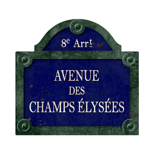 Wall Stickers: Champs Élysées