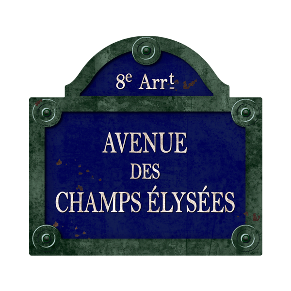 Wall Stickers: Champs Élysées