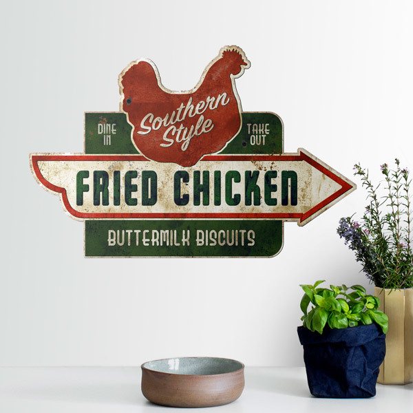 Wall Stickers: Fried Chicken 1