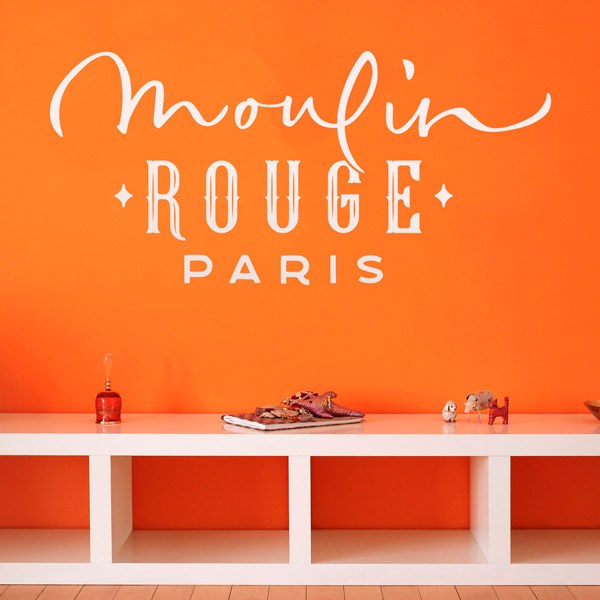 Wall Stickers: Moulin Rouge Paris