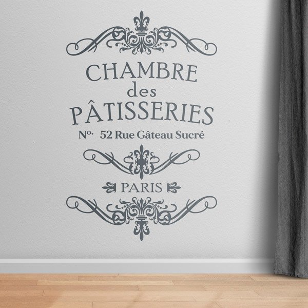 Wall Stickers: Chambre des Pâtisseries 0