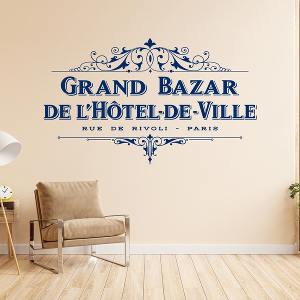 Wall Stickers: Grand Bazar de L´Hotel de Ville