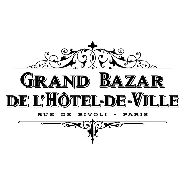 Wall Stickers: Grand Bazar de L´Hotel de Ville