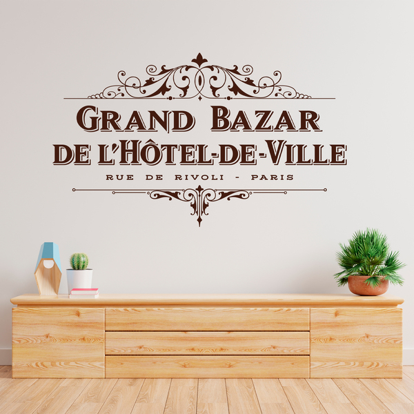 Wall Stickers: Grand Bazar de L´Hotel de Ville