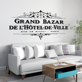 Wall Stickers: Grand Bazar de L´Hotel de Ville 4