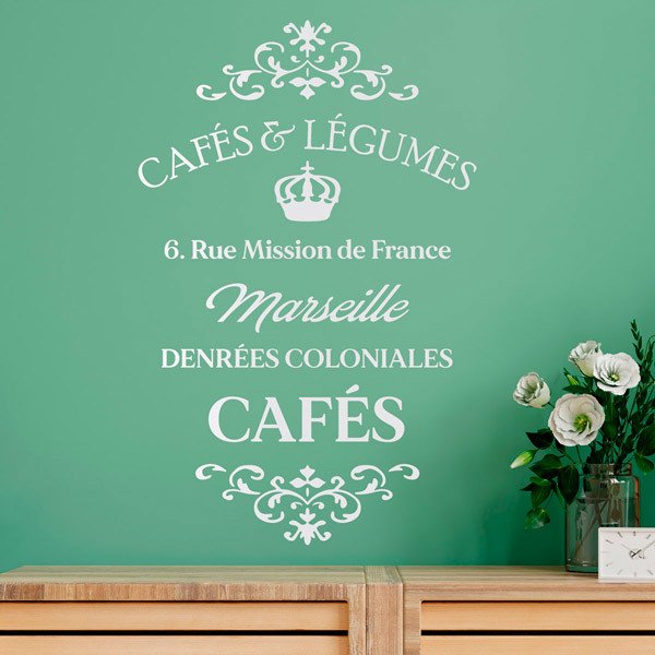 Wall Stickers: Cafés e Légumes 0