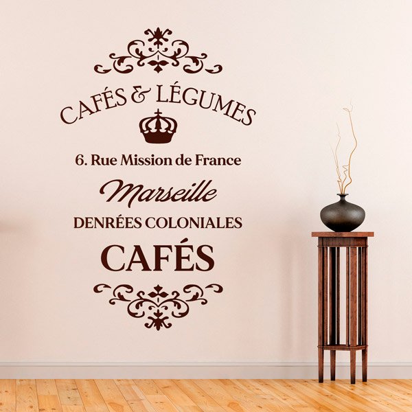 Wall Stickers: Cafés e Légumes