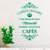 Wall Stickers: Cafés e Légumes 3