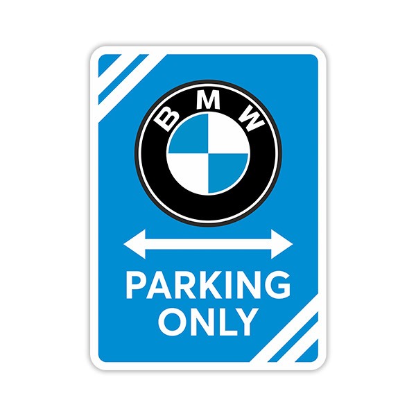 Wall Stickers: BMW Parking Only