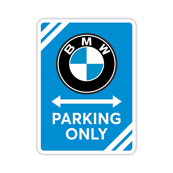 Wall Stickers: BMW Parking Only 0