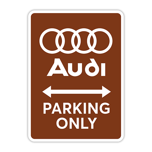 Wall Stickers: Audi Parking Only 0