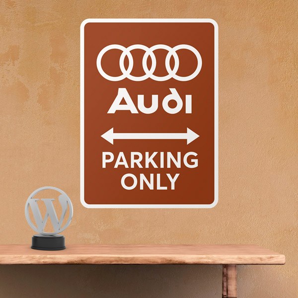 Wall Stickers: Audi Parking Only