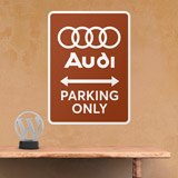 Wall Stickers: Audi Parking Only 3