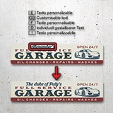 Wall Stickers: Garage Full Service Customised 4