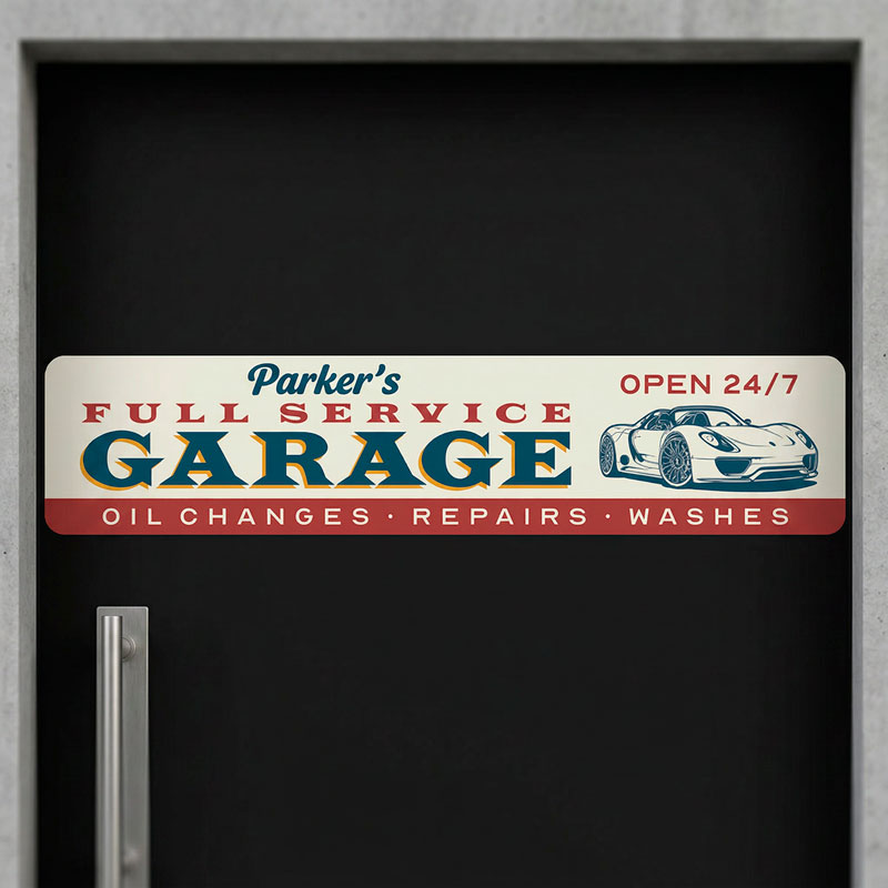 Garage Full Service Customised 4/8