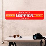 Wall Stickers: Ferrari Custom Garage 3