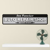 Wall Stickers: Custom Auto Repair Shop 3