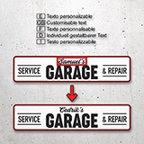 Wall Stickers: Custom Service Garage 4